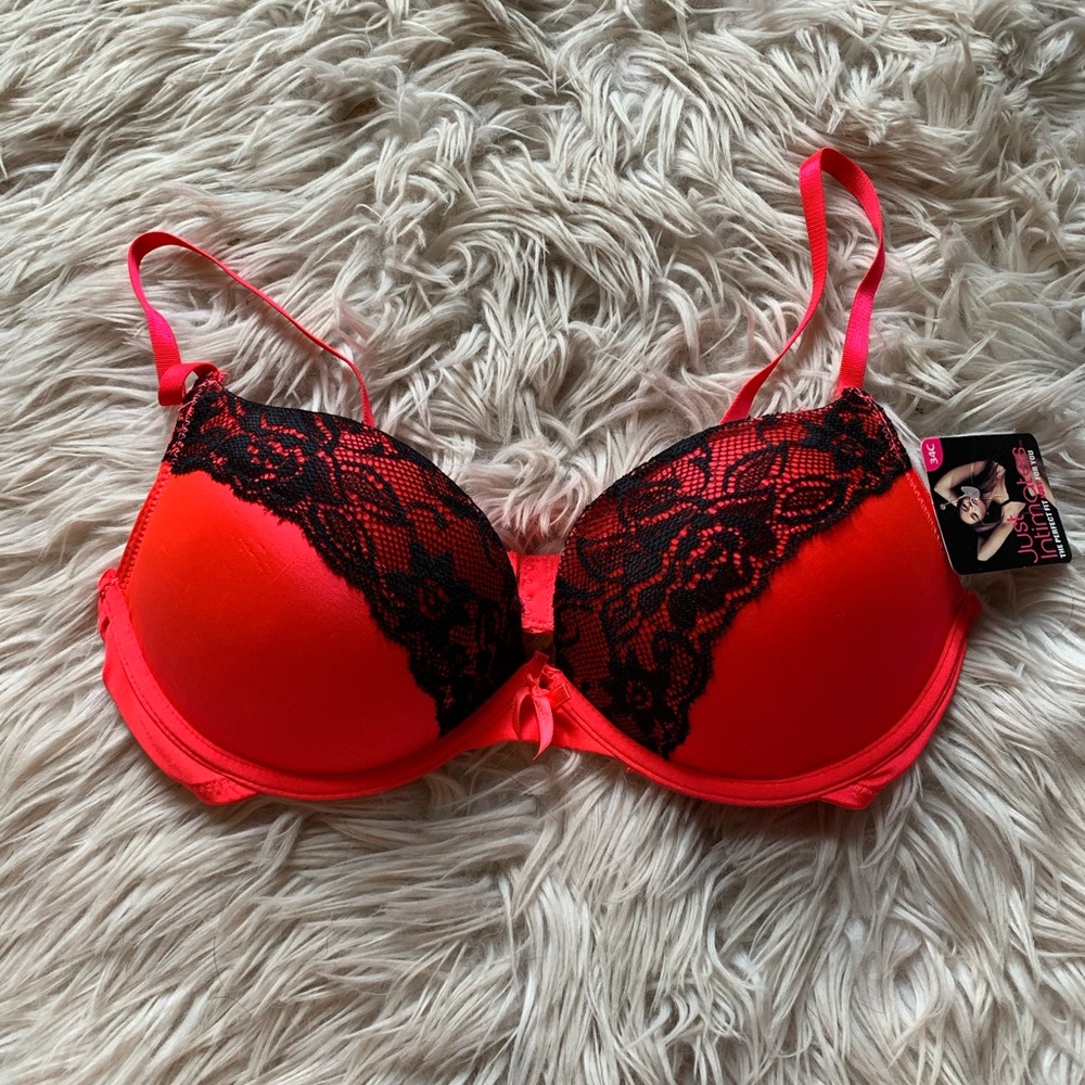 34C brand new bra (red)